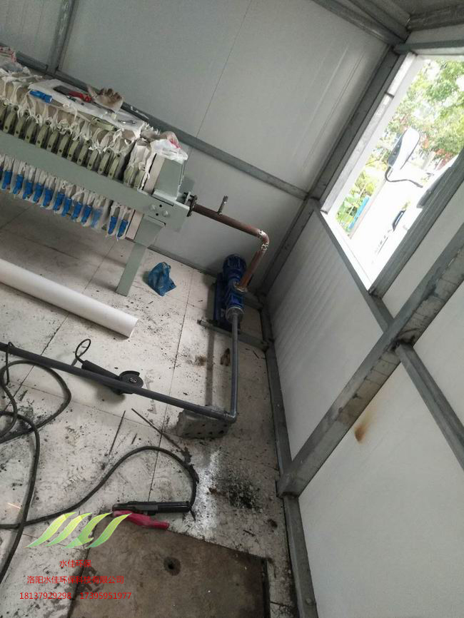 漯河醫學高等（děng）專科學校第三附屬醫院汙泥（ní）脫水設（shè）備