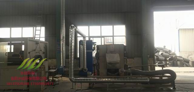 三傑（jié）新材料除塵設備安裝