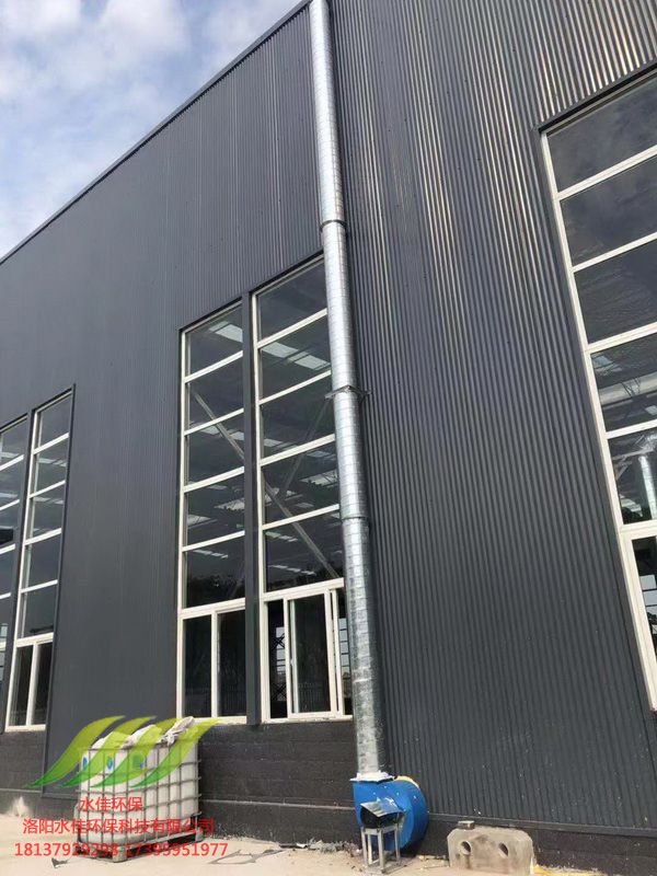 河南三傑（jié）新材（cái）料有限公司除塵廢氣處理設備