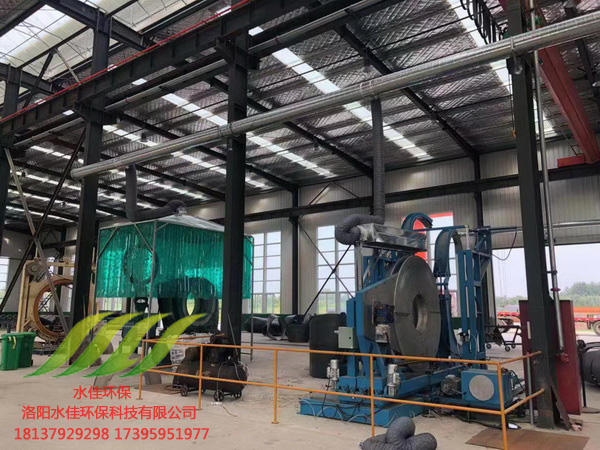 河南三傑新（xīn）材料有限公司除塵廢氣處（chù）理（lǐ）設備